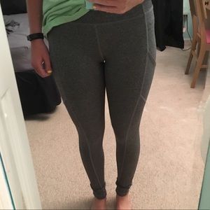 Grey workout leggings